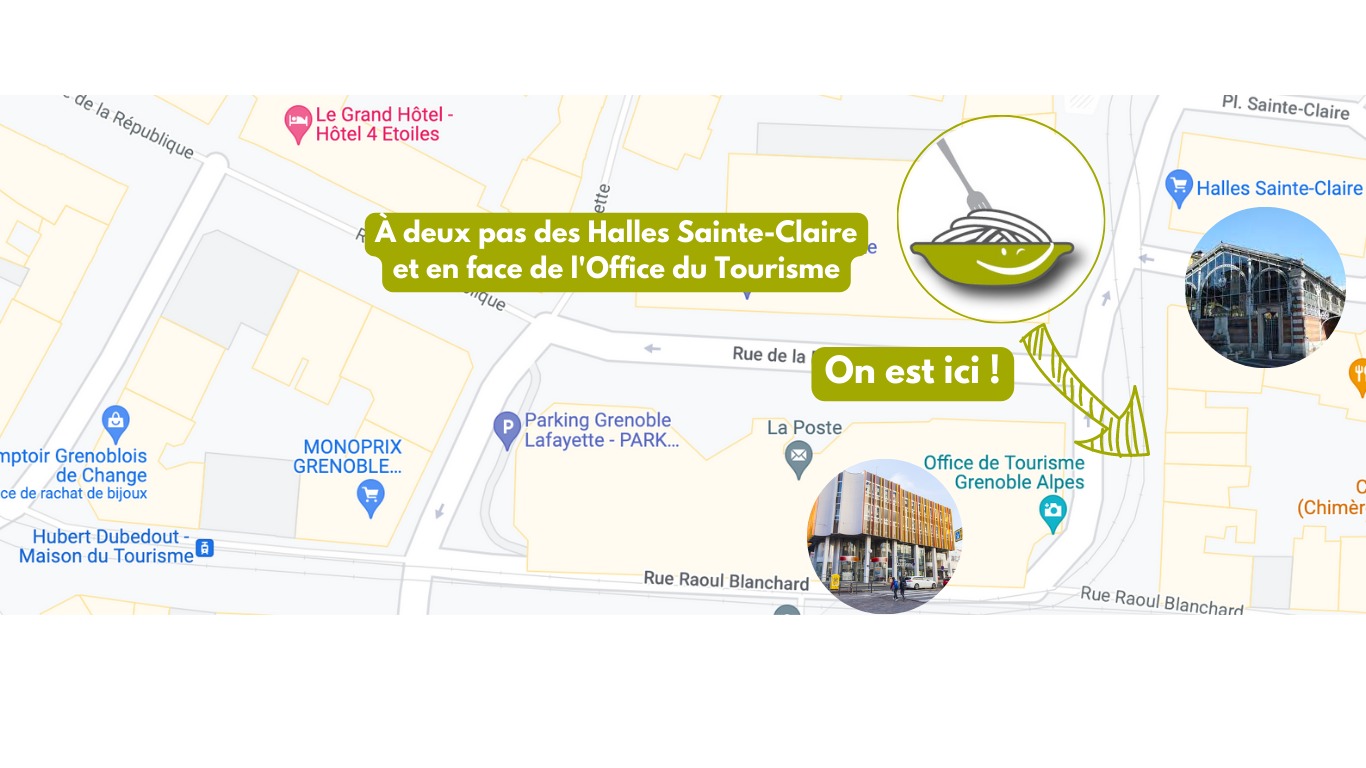 Notre Comptoir à Pâtes à Grenoble La Bonne Pâte